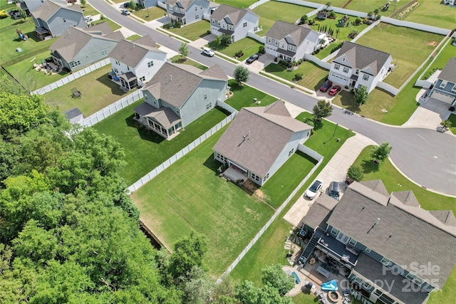 2124 Katie Alice Cir, Waxhaw, NC 28173 - aerial perspective of suburban area