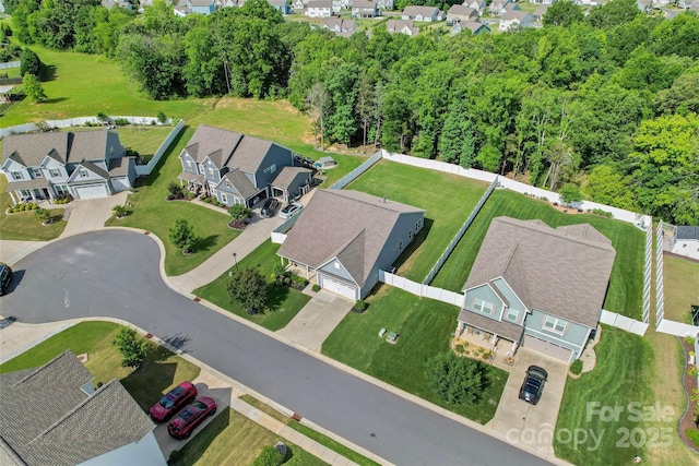 2124 Katie Alice Cir, Waxhaw, NC 28173 - aerial view of residential area
