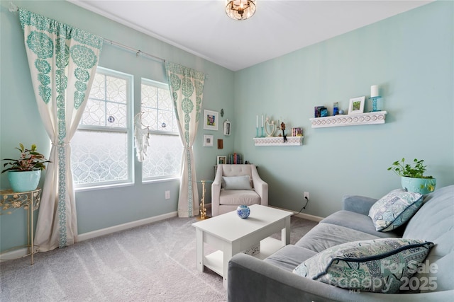 2124 Katie Alice Cir, Waxhaw, NC 28173 - carpeted living room featuring baseboards