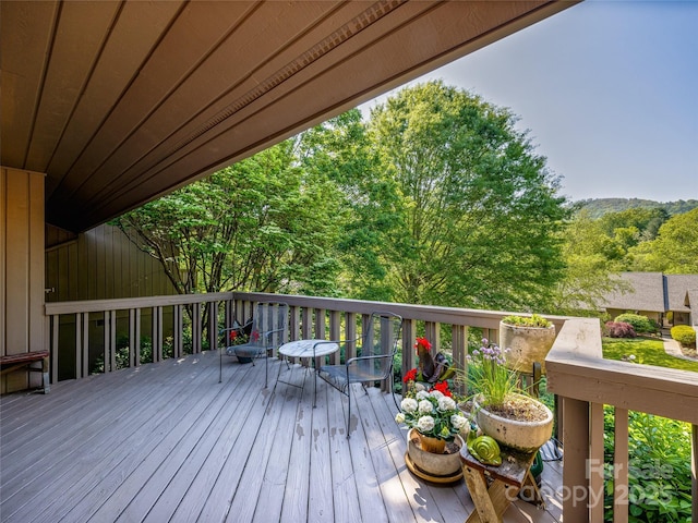 3 Governors Dr, Asheville, NC 28804 - view of deck