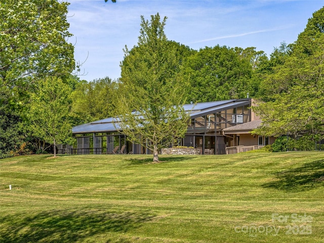 3 Governors Dr, Asheville, NC 28804 - back of property featuring a lawn