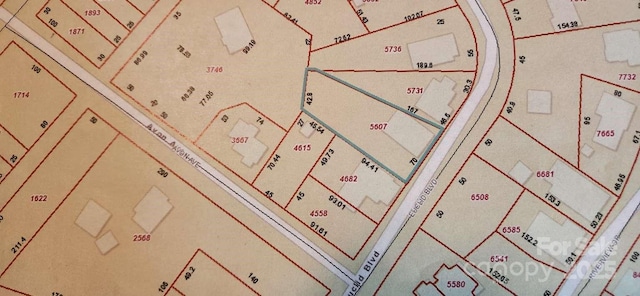49 Euclid Blvd, Asheville, NC 28806 - parcel map
