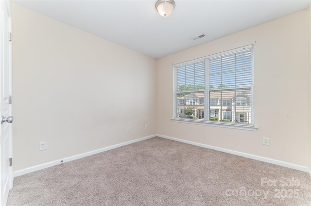827 Gentlewinds Ct, Fort Mill, SC 29708 - spare room with visible vents, baseboards, and carpet floors