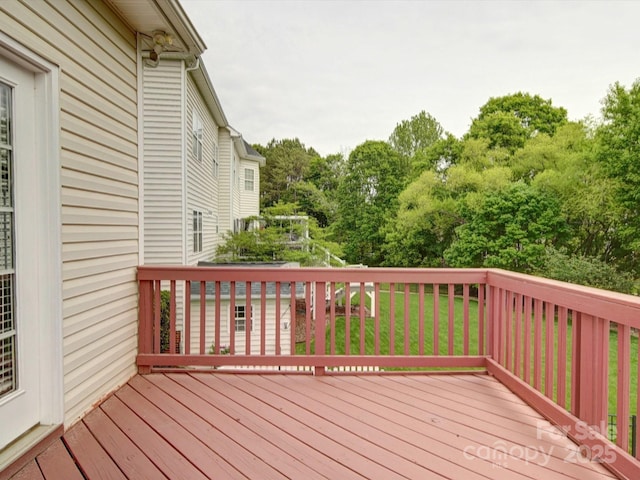 7642 Horseshoe Creek Dr, Huntersville, NC 28078 - view of deck