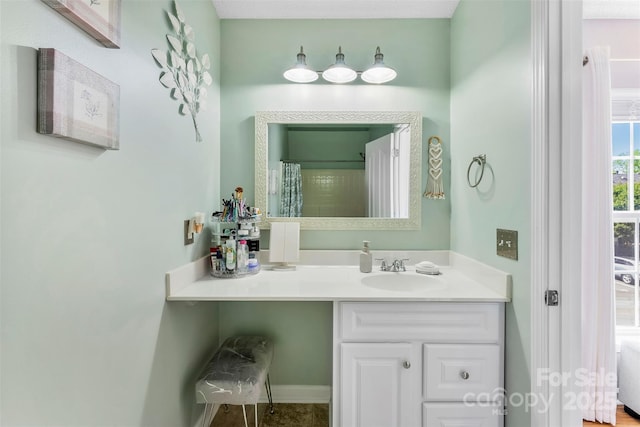 8814 Gerren Ct, Charlotte, NC 28217 - bathroom featuring vanity
