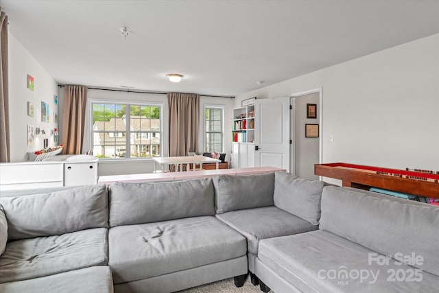 view of living area