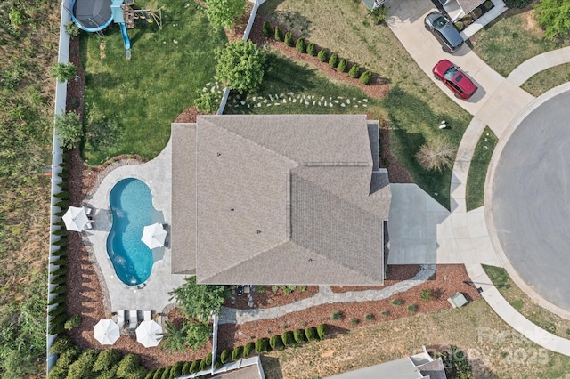 drone / aerial view