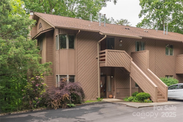 305 Piney Mountain Dr Unit R1, Asheville, NC 28805 - view of building exterior featuring stairs