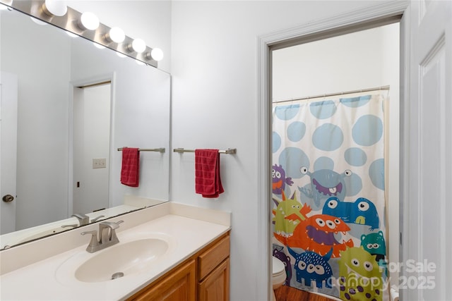 305 Piney Mountain Dr Unit R1, Asheville, NC 28805 - full bath with vanity, toilet, and curtained shower