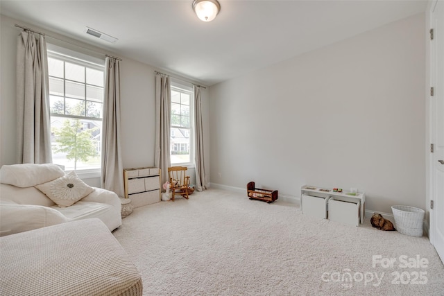 3029 Trace Meadow Ct, York, SC 29745 - interior space featuring carpet, baseboards, and visible vents