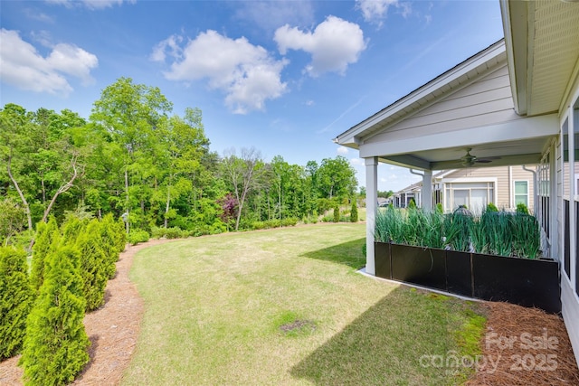 3029 Trace Meadow Ct, York, SC 29745 - view of yard featuring a ceiling fan