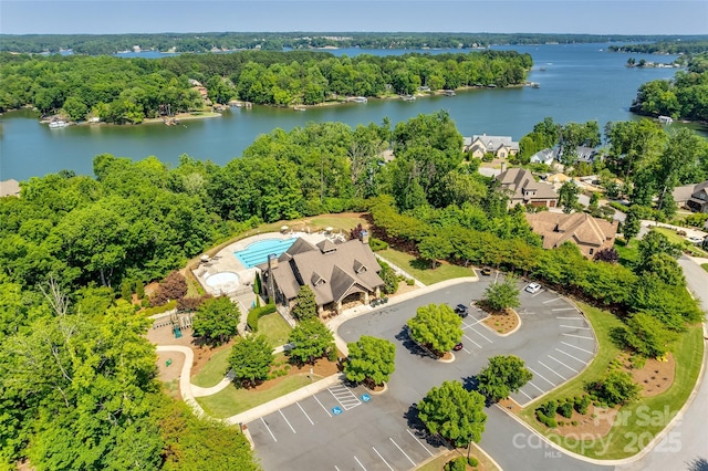 3029 Trace Meadow Ct, York, SC 29745 - drone / aerial view featuring a water view
