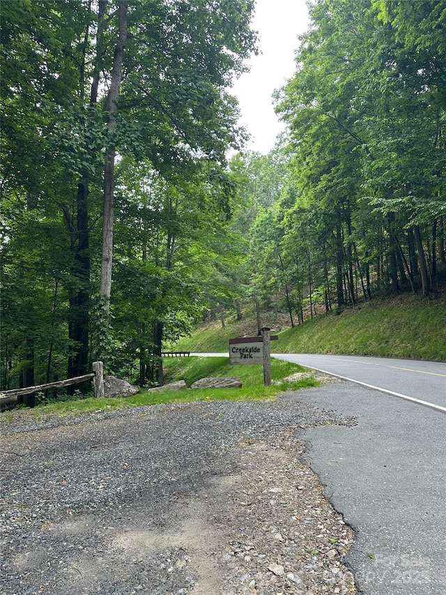 222 Creekside Way, Burnsville, NC 28714 - view of asphalt road