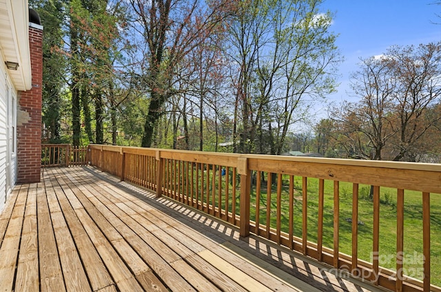 view of deck