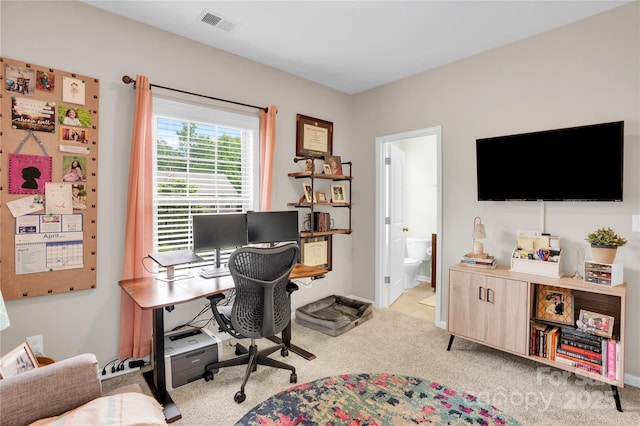 2655 Stonewood Vw, Kannapolis, NC 28081 - office featuring light colored carpet and baseboards