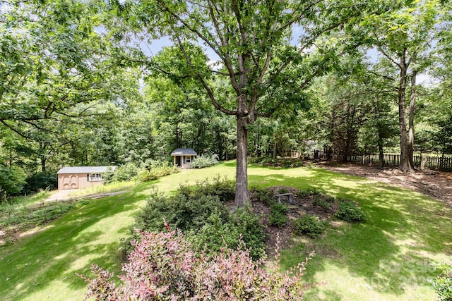 1468 Woodhurst Dr, Rock Hill, SC 29732 - view of yard with an outdoor structure