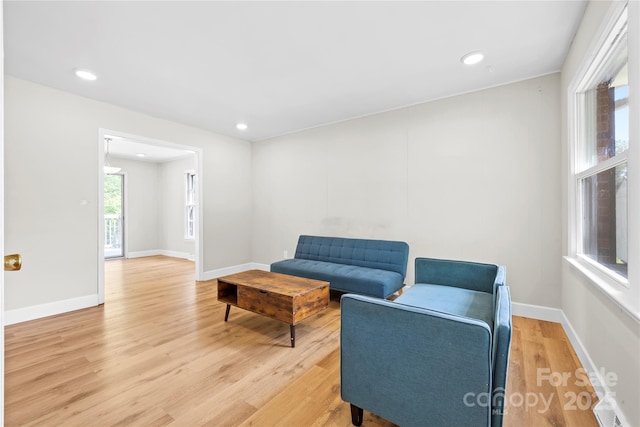 1053 Stoneybrook Ln, Rock Hill, SC 29730 - living area featuring light wood finished floors and recessed lighting