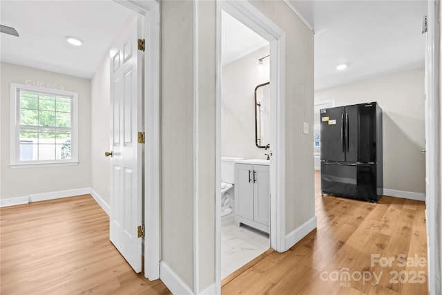 1053 Stoneybrook Ln, Rock Hill, SC 29730 - hall featuring light wood-style flooring and recessed lighting