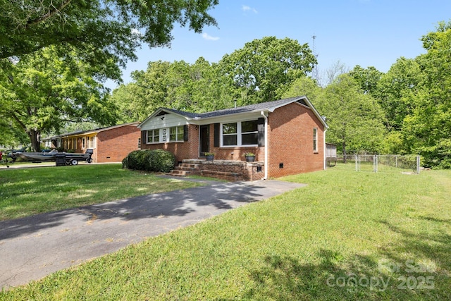 1053 Stoneybrook Ln, Rock Hill, SC 29730 - ranch-style house featuring brick siding and crawl space