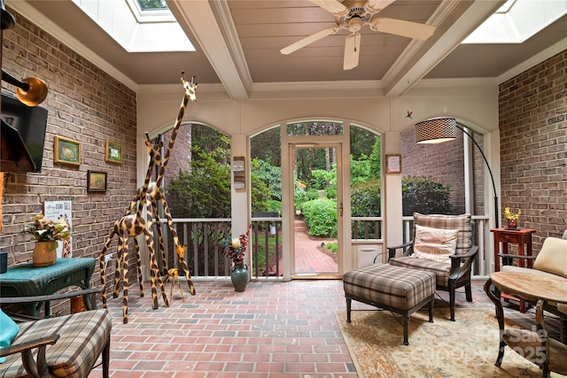 3420 Maryhurst Ln, Charlotte, NC 28226 - view of patio / terrace with a ceiling fan