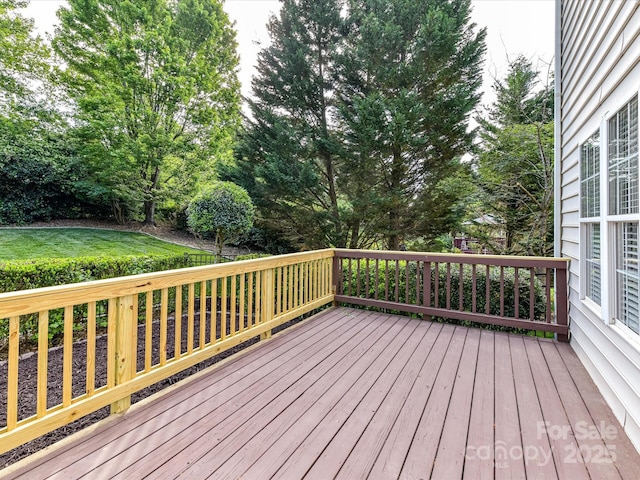6005 Abergele Ln, Matthews, NC 28104 - view of wooden deck