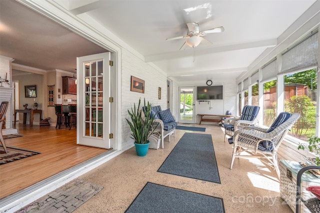 151 Fernwood Dr, Rutherfordton, NC 28139 - view of sunroom / solarium