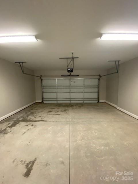 4172 Saltwood Dr, Hickory, NC 28602 - garage with a garage door opener and baseboards