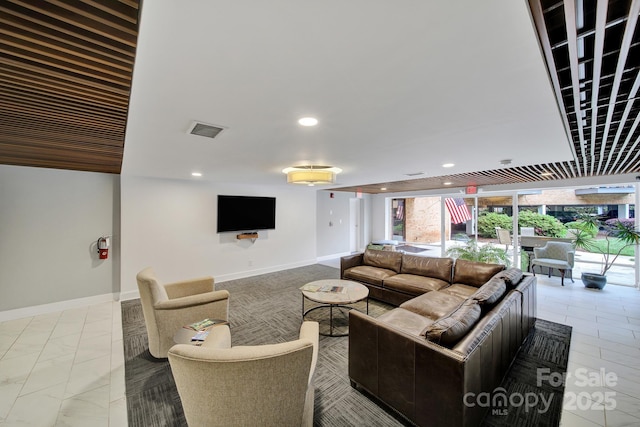 1323 Queens Rd Unit 420, Charlotte, NC 28207 - community lobby featuring visible vents