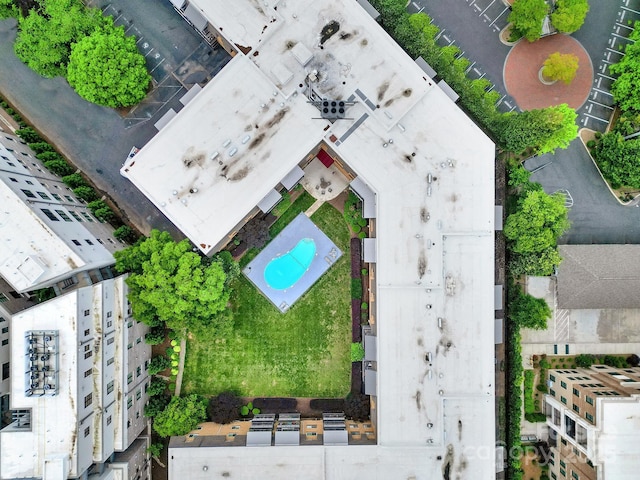 1323 Queens Rd Unit 420, Charlotte, NC 28207 - birds eye view of property