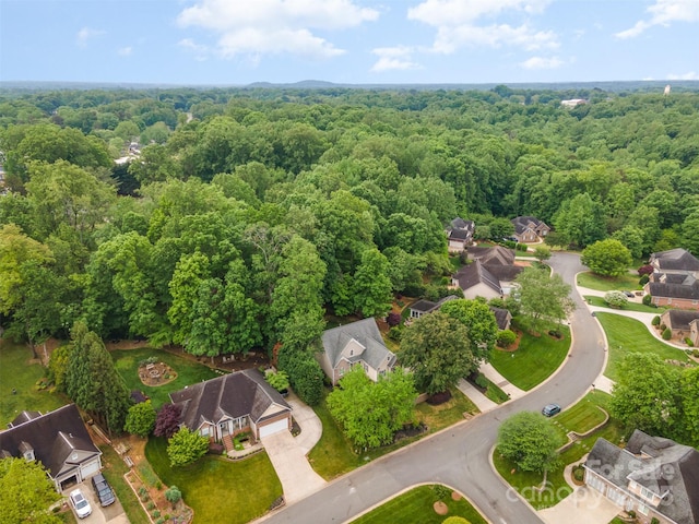 1033 Marguerite Dr, Lowell, NC 28098 - birds eye view of property featuring a residential view and a view of trees