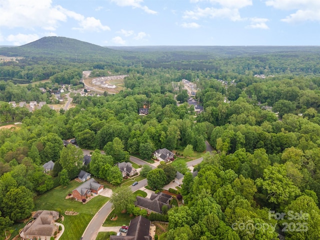 1033 Marguerite Dr, Lowell, NC 28098 - birds eye view of property featuring a view of trees