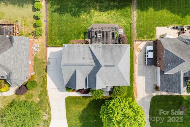 drone / aerial view