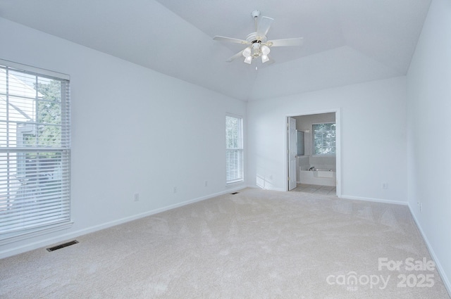 3226 Chatfield Ln SW, Concord, NC 28027 - unfurnished bedroom featuring baseboards, visible vents, light colored carpet, and multiple windows