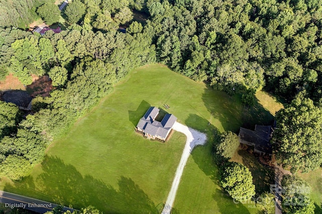 drone / aerial view