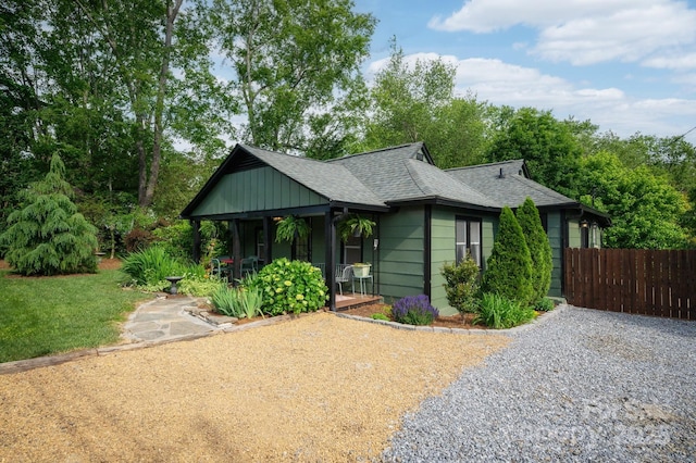 72 Rock Hill Rd, Asheville, NC 28803 - bungalow with a shingled roof and covered porch