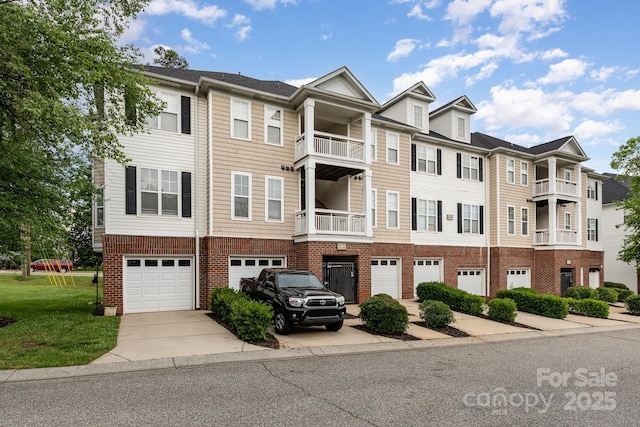 3158 Walnut Park Dr, Charlotte, NC 28262 - view of building exterior featuring a garage and driveway
