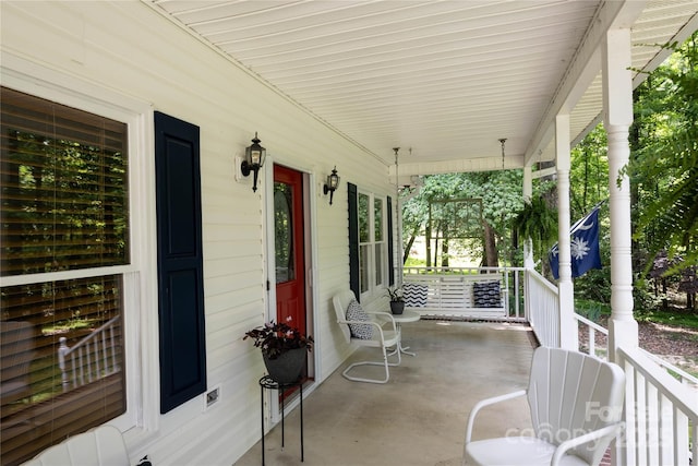 432 Partridge Pl, York, SC 29745 - view of patio / terrace featuring covered porch