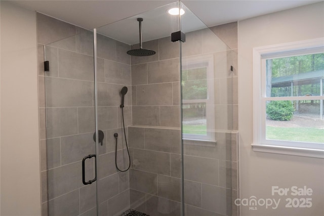 432 Partridge Pl, York, SC 29745 - bathroom featuring a shower stall