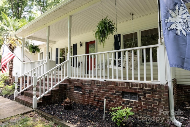 432 Partridge Pl, York, SC 29745 - view of exterior entry featuring a porch