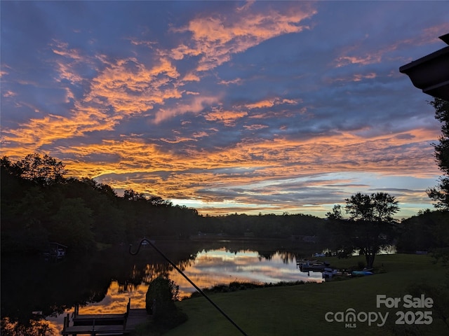 61 Tsataga Ct, Brevard, NC 28712 - exterior space with a water view