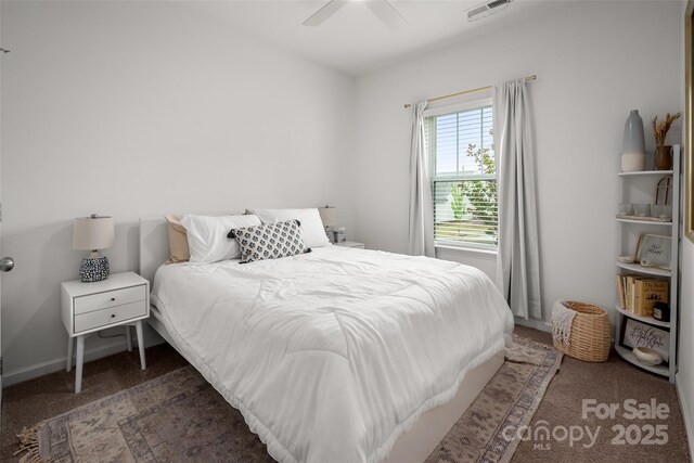 1024 Scotch Meadows Loop Unit 32, Monroe, NC 28110 - carpeted bedroom with a ceiling fan and baseboards