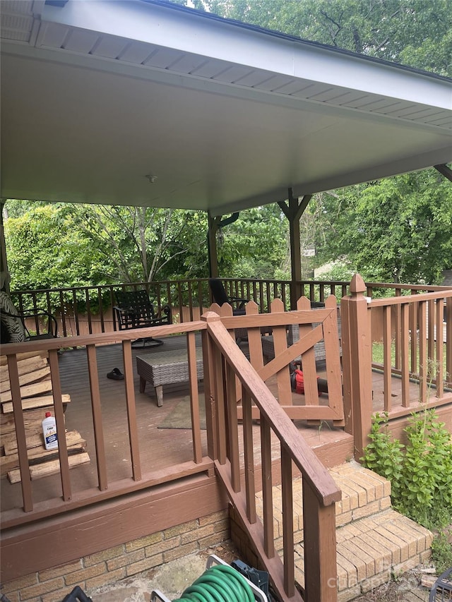 view of deck