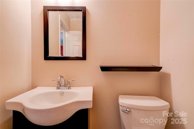 half bath with toilet