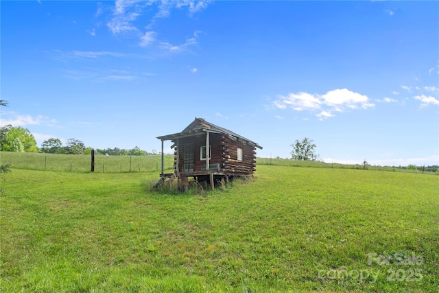 1154 Woodrow Pl, Lenoir, NC 28645 - view of yard with a view of rural / pastoral area