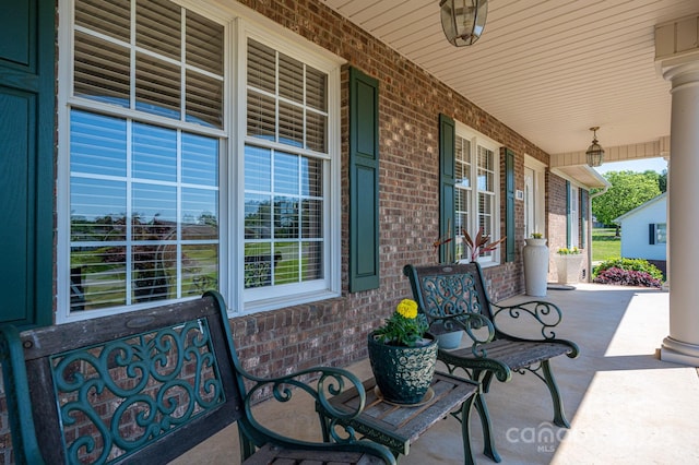 118 Sir Gregory Dr, Shelby, NC 28152 - view of patio featuring a porch