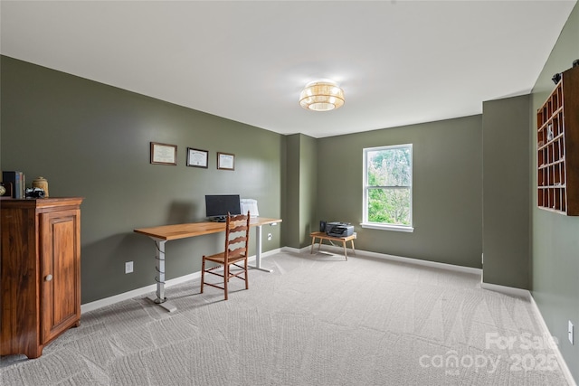 306 Fesperman Cir, Troutman, NC 28166 - carpeted home office with baseboards