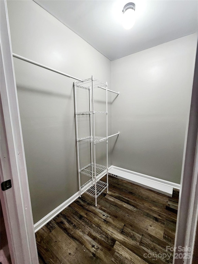 501 N Hawthorne St, Mount Holly, NC 28120 - walk in closet featuring wood finished floors