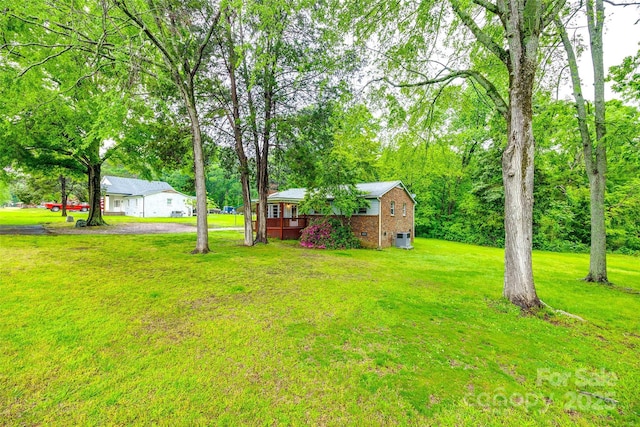 view of yard