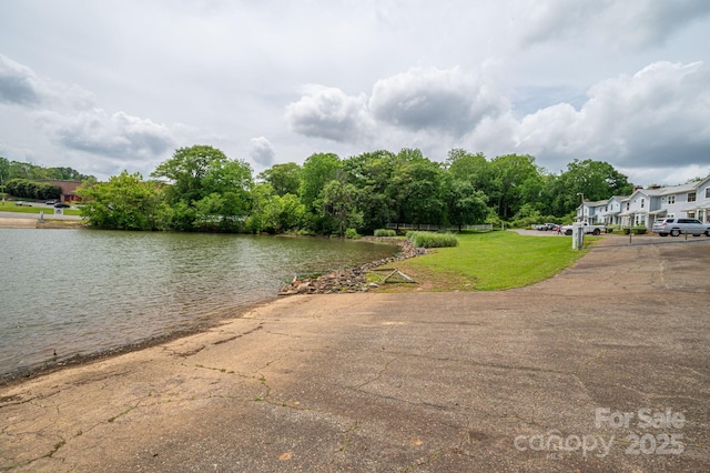 property view of water