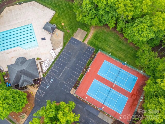 drone / aerial view